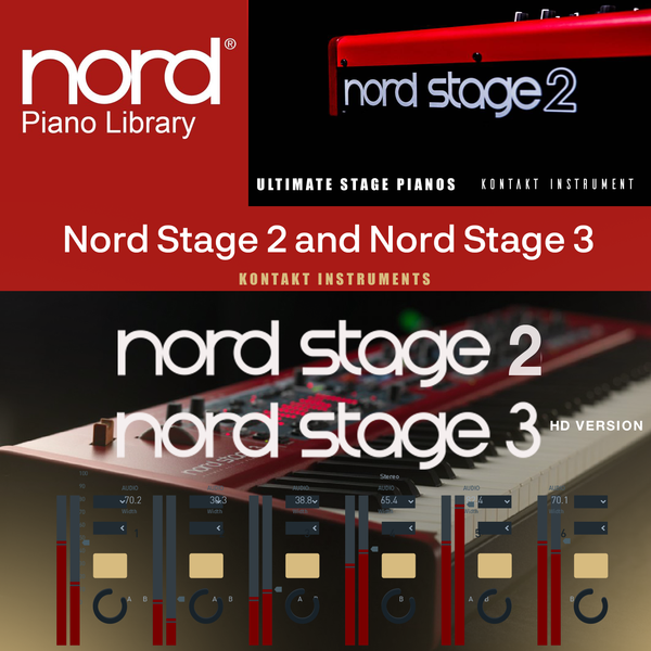 Nord Stage 2 and Nord 3 Ultimate Stage Pianos HD Version Panndora Audio