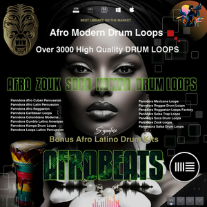 Afro Beats Modern Drum Loops Collection