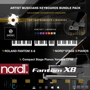 Artist Musicians Keyboards Bundle Pack