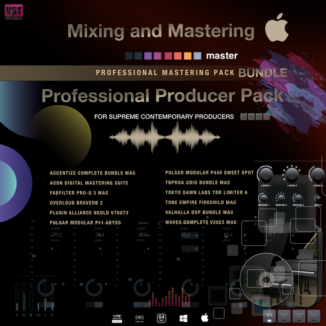 Mixing and Mastering Professional Mac Bundle - Panndora Audio