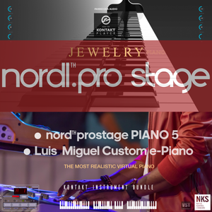 Nord-th Pro Stage 5 Piano and Luis Miguel Custom E-Piano