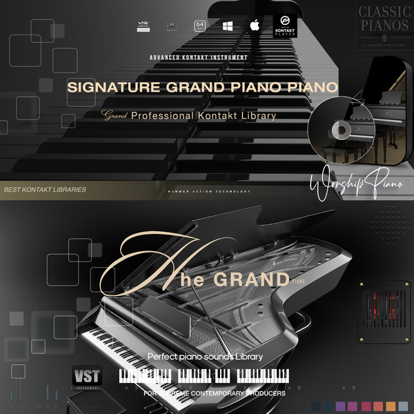 Signature Model D Concert Grand Piano - Panndora Audio