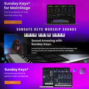 Sunday Keys Sounds for MainStage - Panndora Audio