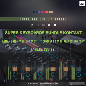 Super Keyboards Bundle Kontakt Mac and PC