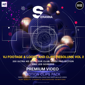 VJ Footage & Loops And Clips Resolume Vol 2