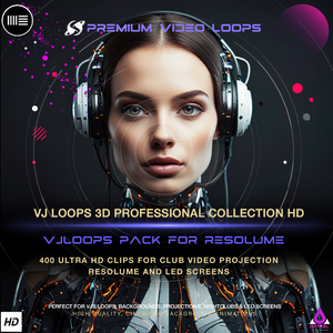 VJ Loops 3D Professional Collection HD