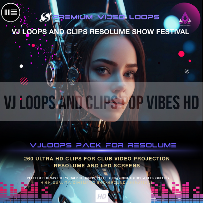 VJ Loops And Clips Pop Vibes HD - Panndora Audio