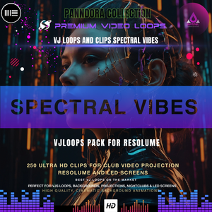 VJ Loops And Clips Spectral Vibes