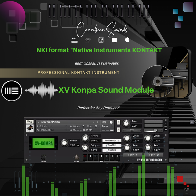 XV Konpa Sound Module - Panndora Audio XV Konpa Sound Module - Panndora Audio