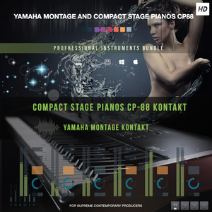 Yamaha Montage and Compact Stage Pianos CP88