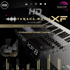 Yamaha Motif XF Professional Library - Panndora Audio