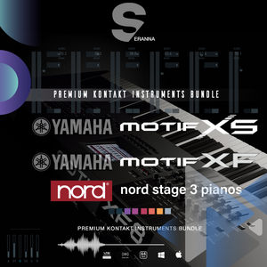 Yamaha Motif XS and Motif XF & Nord Stage 3 Pianos Kontakt Bundle - Panndora Audio