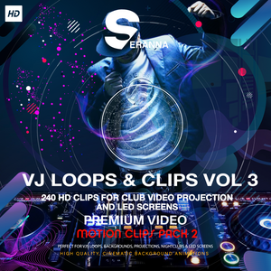 Seranna VJ Loops Pack Vol 3 - Panndora Audio