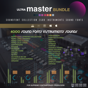 Soundfont Collection 4000 Sound Fonts Instruments - Panndora Audio