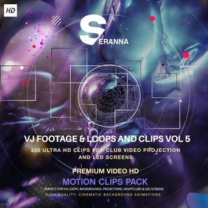 VJ Footage & Loops And Clips Resolume Vol 5 - Panndora Audio
