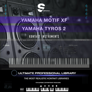 Yamaha Motif XF and Yamaha TYROS 2 Kontakt Instruments